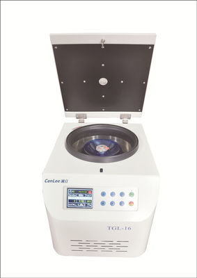 ราคาดี 40oC 16000rpm เครื่องหมุนเหวี่ยงแบบตั้งโต๊ะแบบแช่เย็นความกว้าง 295 มม ออนไลน์