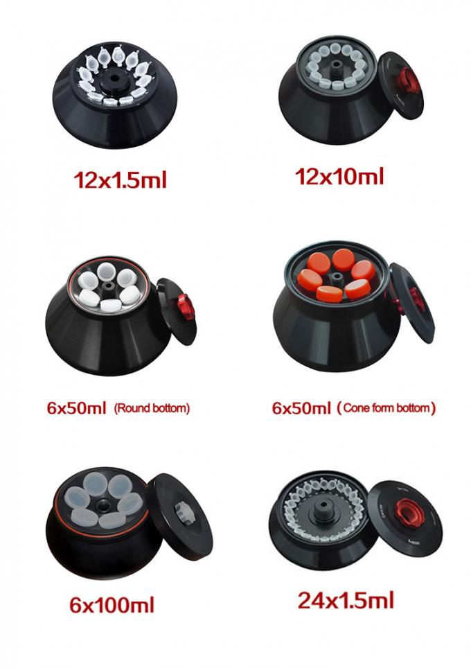 Cenlee20R โรเตอร์มุมคงที่บนโต๊ะเครื่องหมุนเหวี่ยงความเร็วสูงแช่เย็น 20,000 รอบต่อนาที 1