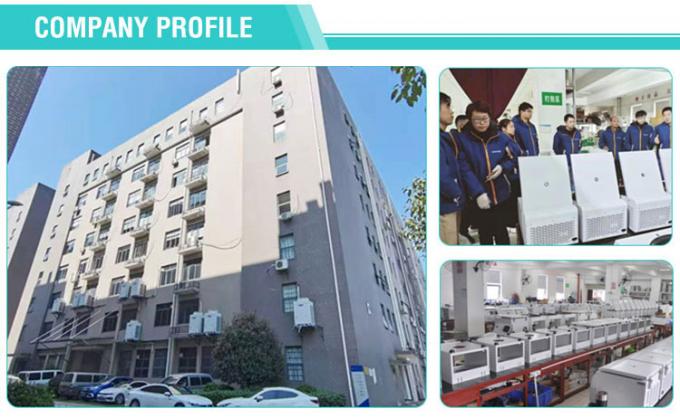 เครื่องหลอมศูนย์กลางเรือนเย็นระดับโต๊ะสูงความเร็ว TGL-16 16000r/min, 21532xg, ความจุ 90ml, -20 °C ถึง +40 °C 10