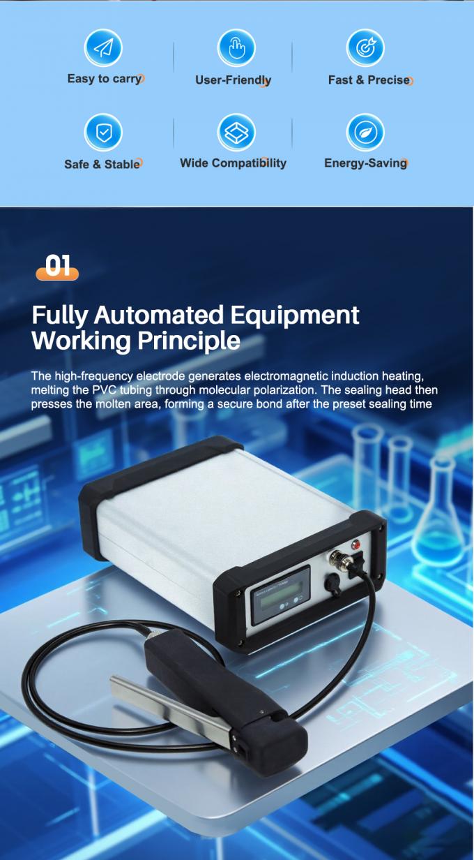 Cenlee PVC ถุงเลือด Tube Sealer สําหรับโรงพยาบาล เครื่อง Tube Sealer สําหรับธนาคารเลือด 1