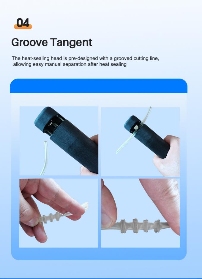 Cenlee PVC ถุงเลือด Tube Sealer สําหรับโรงพยาบาล เครื่อง Tube Sealer สําหรับธนาคารเลือด 2