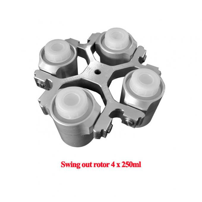 TDZ5-WS Swing Out Rotor Benchtop เซ็นทริบัจกับถังเซ็นทริบัจ 100 มิลลิลิตร 250 มิลลิลิตร 0