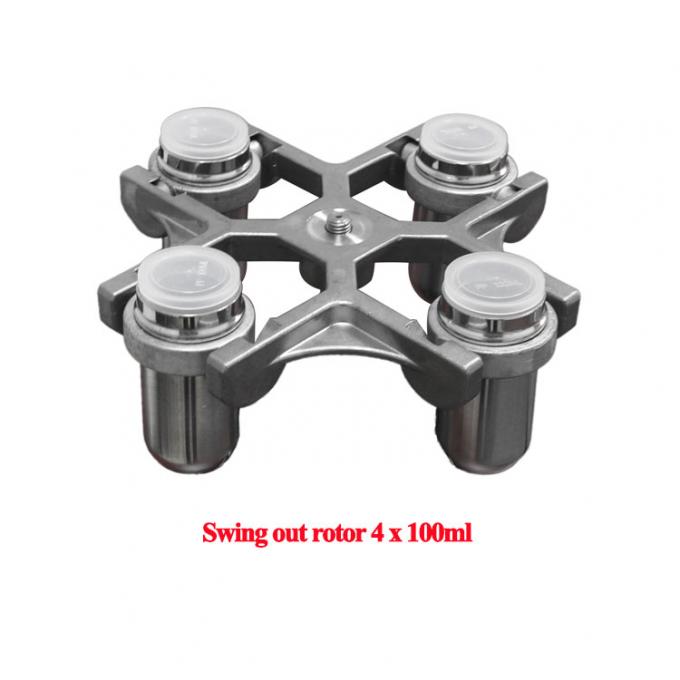 TDZ5-WS Swing Out Rotor Benchtop เซ็นทริบัจกับถังเซ็นทริบัจ 100 มิลลิลิตร 250 มิลลิลิตร 3