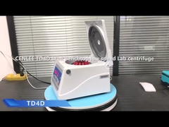 60dB 90ml Pulse Spin Centrifuge เครื่องแยกพลาสม่าเลือดความเร็วต่ำ 4000r / นาที