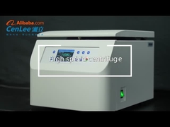 หน่วยความจำ 400 มล. เครื่องปั่นแยกมุมโรเตอร์หมุนเร็วแบบตั้งโต๊ะ Quick Spin Frequency Converter