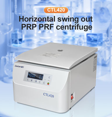 CTL420 โต๊ะบนจอ LCD เครื่องหลอมแยกเลือด ด้วยการรับรอง ISO 13485