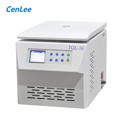 ราคาดี เครื่องหลอมศูนย์กลางเรือนเย็นระดับโต๊ะสูงความเร็ว TGL-16 16000r/min, 21532xg, ความจุ 90ml, -20 °C ถึง +40 °C ออนไลน์