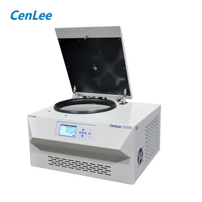 ราคาดี CenLee2050R เตอร์ท็อปเซ็นทริฟิวเกอร์เย็น 20500 รอบ / นาที 3000ml 4x750ml เซ็นทริฟิวเกอร์ความเร็วสูง Rotor มุมคง ออนไลน์