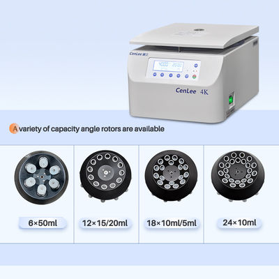 Cenlee 4K Brushless Motor Benchtop Auto-Balancing Centrifuge Machine สําหรับการแยกพลาสมาเลือด