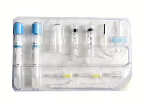 ราคาดี 10ML 15ML PRP Tube Kit กับ ACD Gel พลาสติกท่อสําหรับการเก็บเลือดที่สะดวกสบาย ออนไลน์