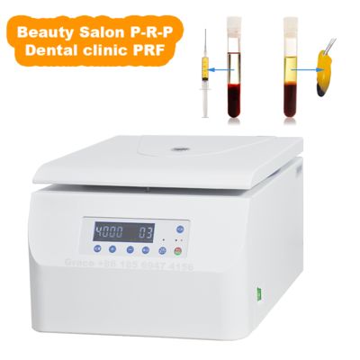 LCD PRF เซนติฟิวเจอร์ ห้องปฏิบัติการ เซนติฟิวเจอร์ โรเตอร์สวิง 4x50ml 4200rpm สําหรับเครื่องเซนติฟิวเจอร์ความเร็วต่ํา