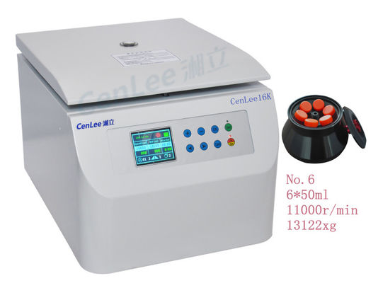 โต๊ะบนเซ็นทริฟิวเจอร์ความเร็วสูง Max. RCF 21532xg สําหรับการแยกแม่นยํา