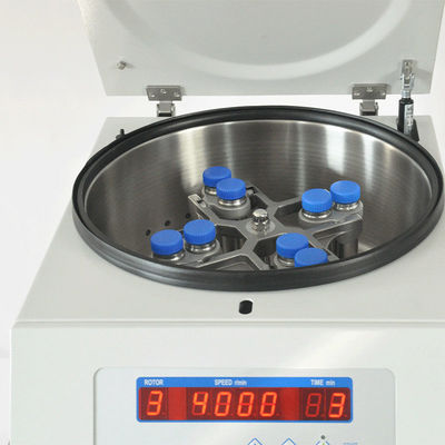 Cenlee 5000rpm Clinical Centrifuges จอแสดงผล LCD มอเตอร์แปลงความถี่ AC