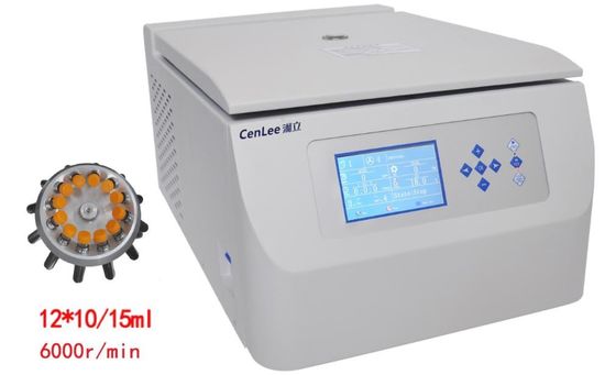 ราคาดี 6000r / นาที AC Motor Blood Bank เครื่องหมุนเหวี่ยงเย็นความเร็วต่ำ 58db ออนไลน์