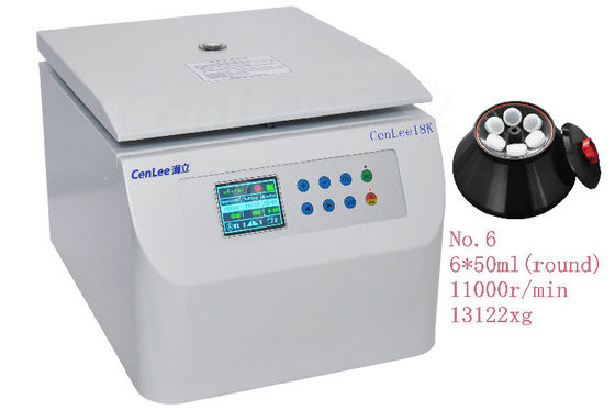 เครื่องหมุนเหวี่ยงความเร็วสูงแบบตั้งโต๊ะ 18000 รอบต่อนาที