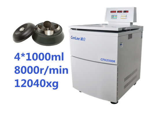 ราคาดี 64800xg เครื่องหมุนเหวี่ยงตั้งพื้น 4L Superspeed 25000r / Min Imbalance Protection ออนไลน์