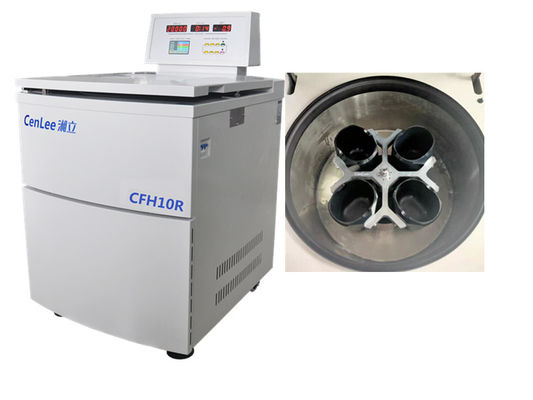 เครื่องหมุนเหวี่ยงเอนกประสงค์ 40 โปรแกรม, 10000 RPM 3A 3 Phase Floor Model Centrifuge