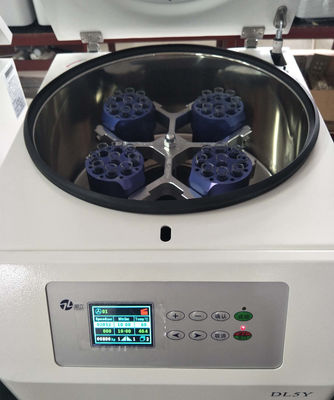 ราคาดี เครื่องหมุนเหวี่ยงทดสอบน้ำมัน 80 องศาเซลเซียส, 9 เครื่องเร่งความเร็ว 60db Benchtop Centrifuge ออนไลน์